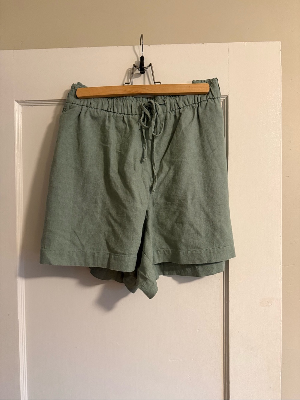GAP Women’s Linen NWT Drawstring Shorts XL